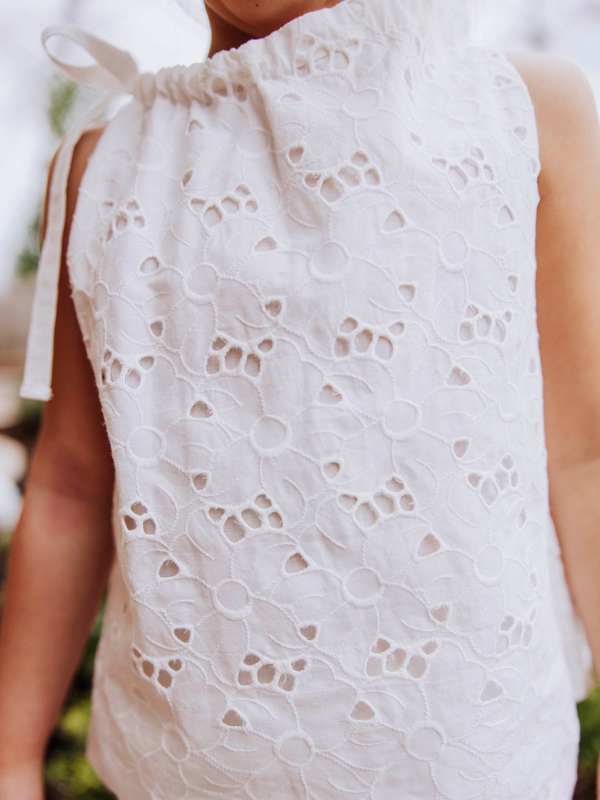 Lace Play Set - White Eyelet Lace