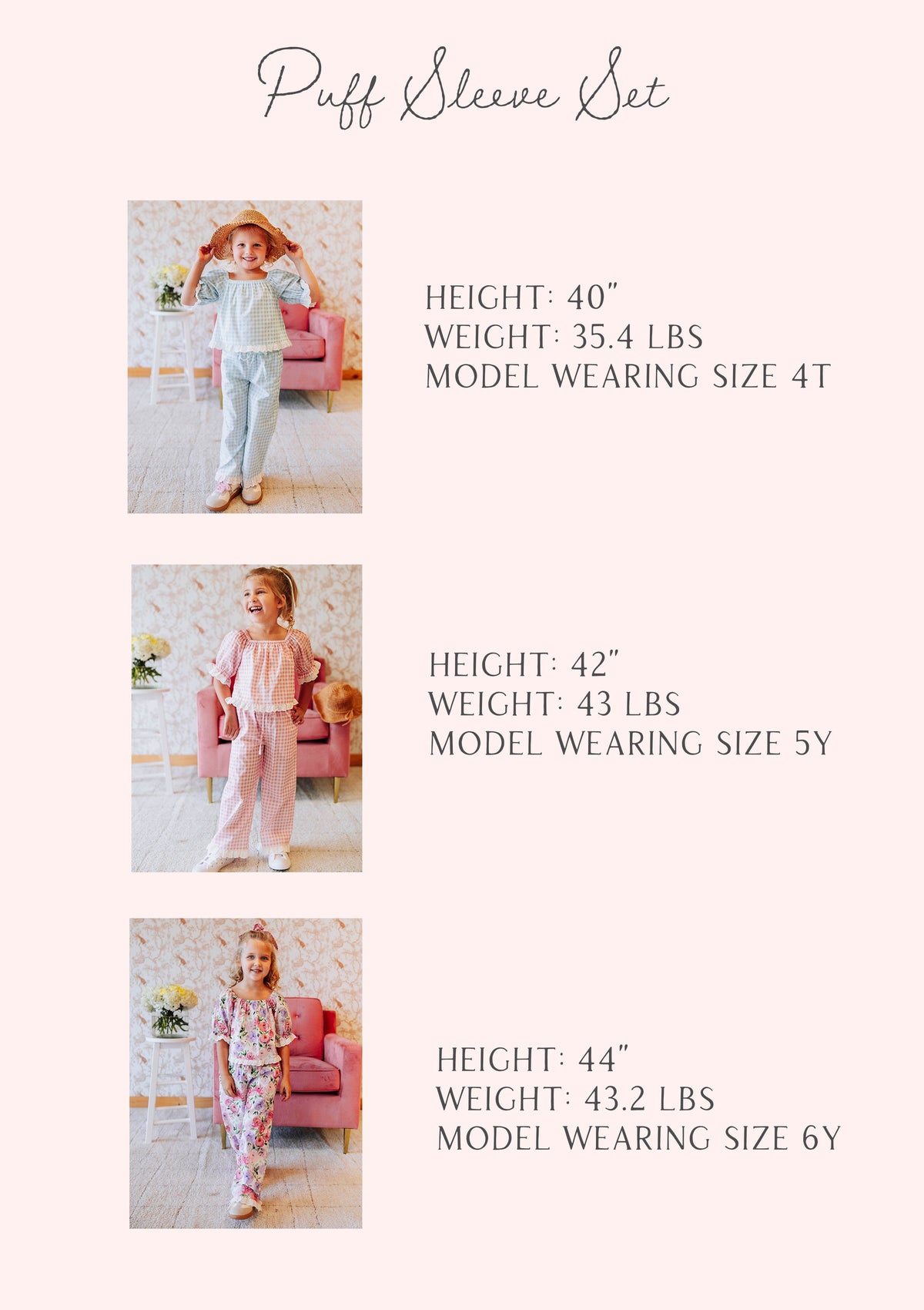 Puff Sleeve Set - Soft Bliss