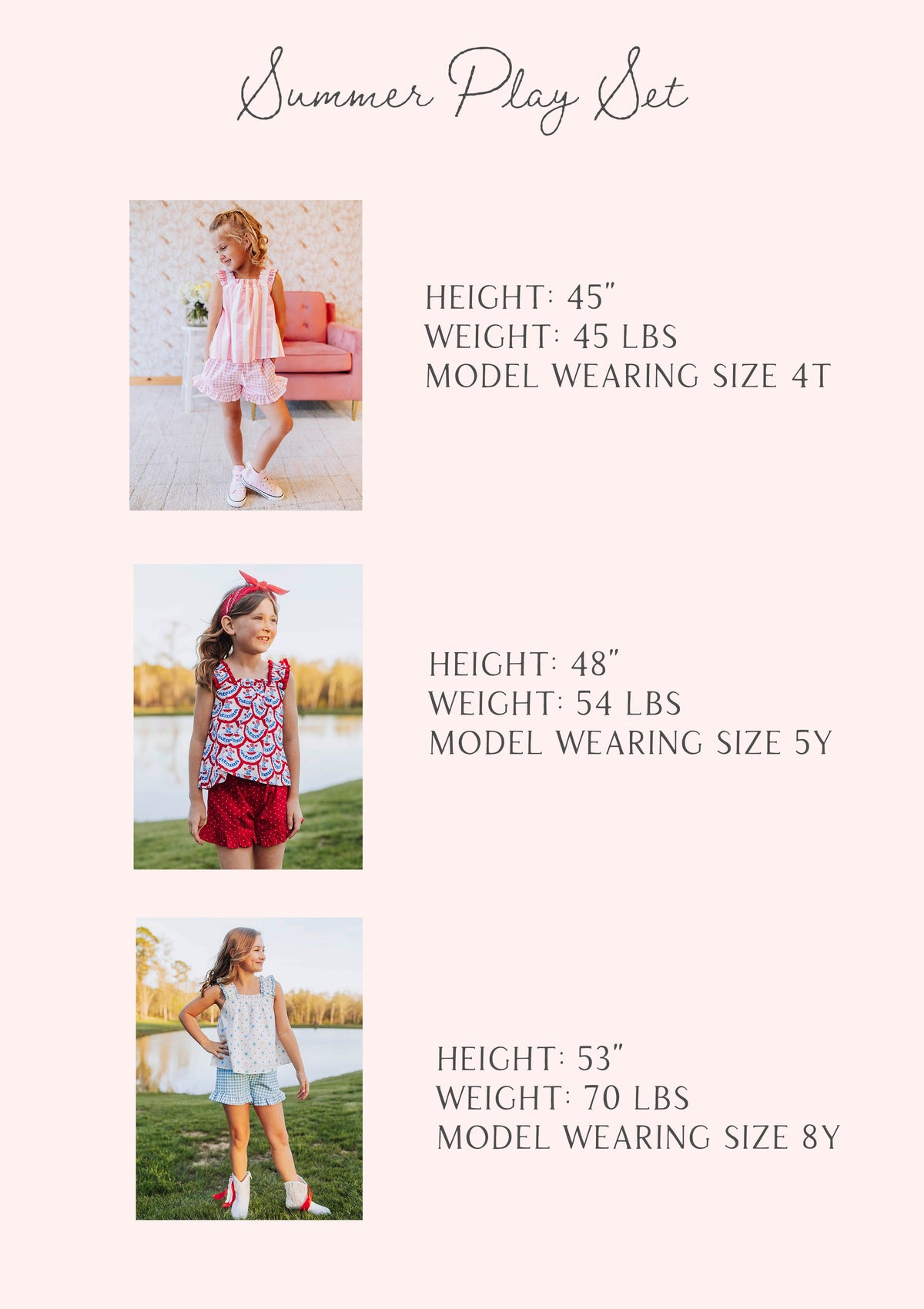 Summer Play Set - Sparkler Celebration!